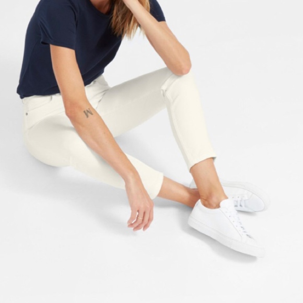 Everlane mid rise skinny ankle jean